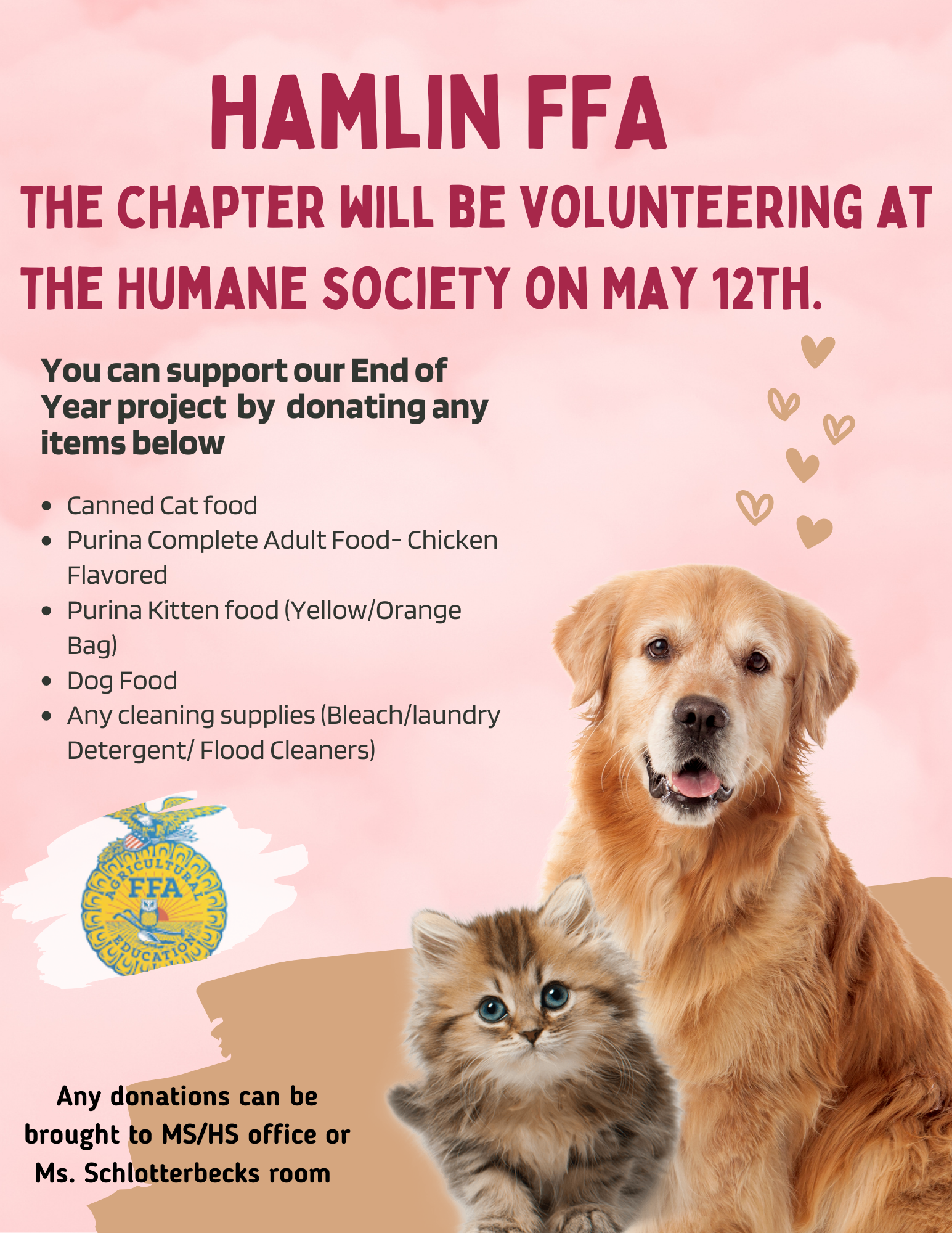 FFA Fundraising Flyer